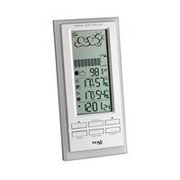 statie meteo digitala faktum cu senzor extern wireless tfa s 35110102 nivel confort valori minmax prognoza meteo cu simboluri ceas controlat radio cu alarma data faze luna imagen 56_0_
0