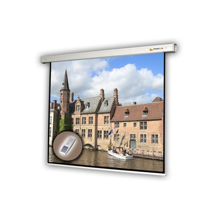 FUNSCREEN 963878 Funscreen Motor 16:9 114cm×203cm motoros fali vetítővászon