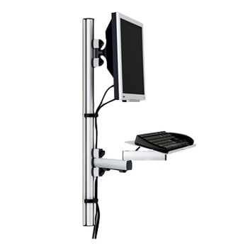Suport Novus TSS pentru monitor de perete, argintiu Suport Novus TSS pentru monitor de perete, argintiu