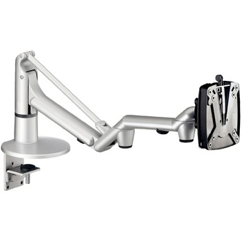 Suport Novus argintiu flexibil pentru monitor LiftTEC-Arm III, cu montare pe birou Suport Novus argintiu flexibil pentru monitor LiftTEC-Arm III, cu montare pe birou