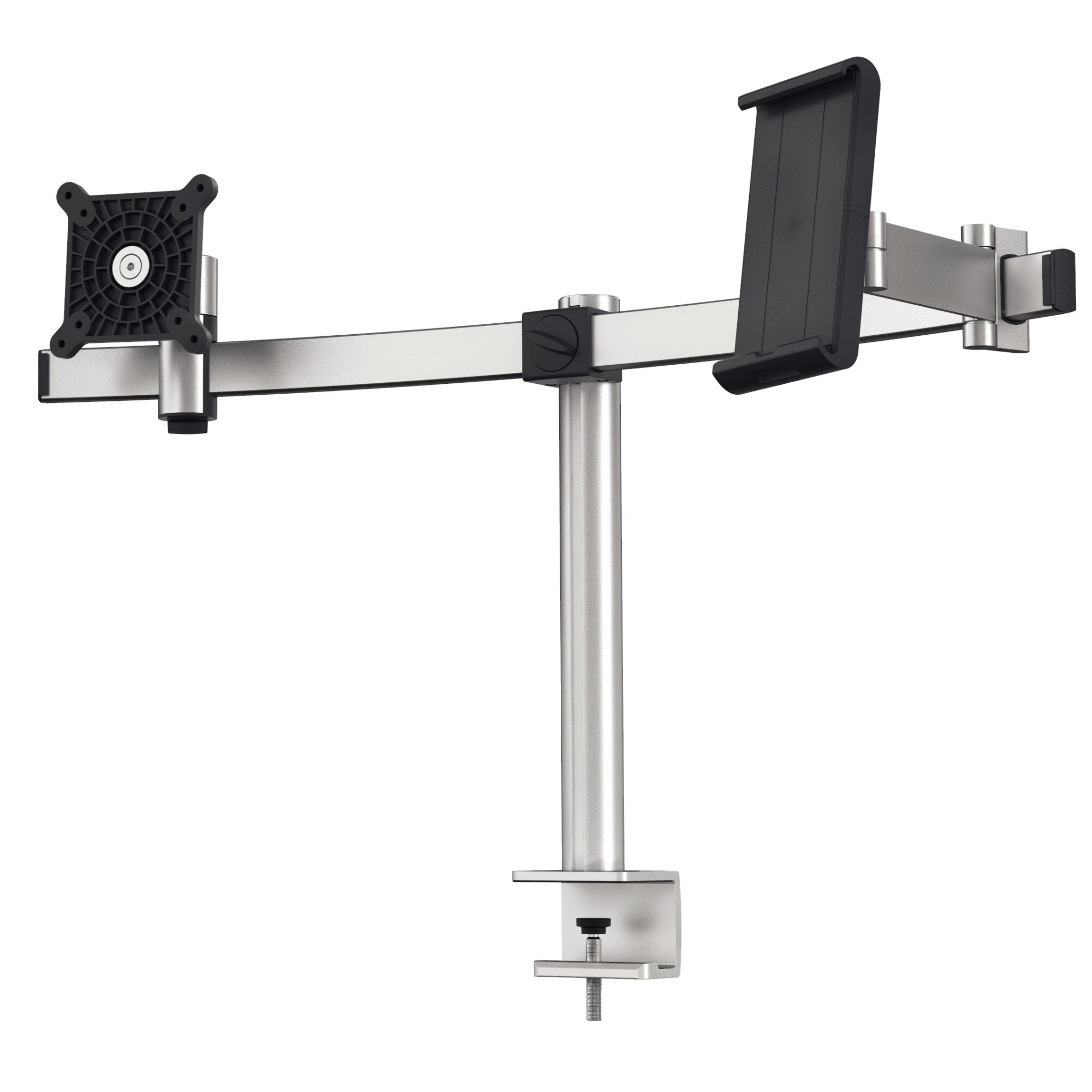 Стойка DURABLE за монитор и таблет, С монтиране на бюро, Сребрист - eMAG.bg