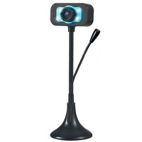 Webcam USB 2.0 Mini cu microfon separat si leduri lanterna