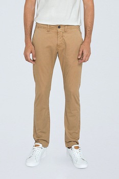 Pepe Jeans London, Pantaloni chino, Maro camel Pepe Jeans London, Pantaloni chino, Maro camel