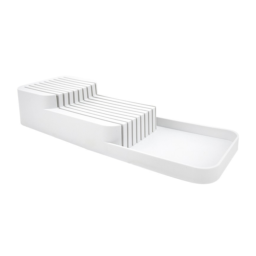 Organizator pentru cutite alb