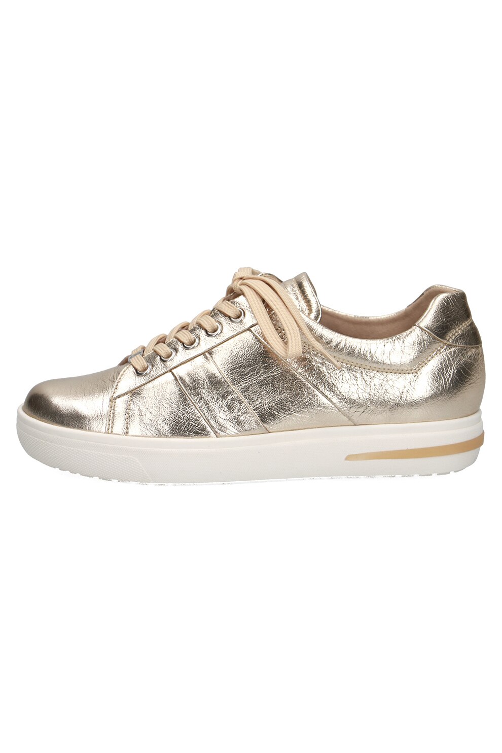 Caprice, Pantofi sport de piele cu aspect metalizat