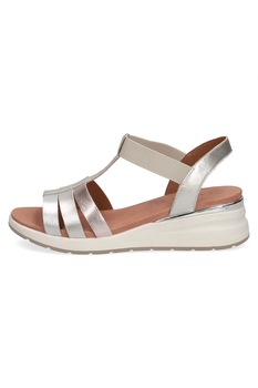 Caprice, Sandale wedge de piele Caprice, Sandale wedge de piele