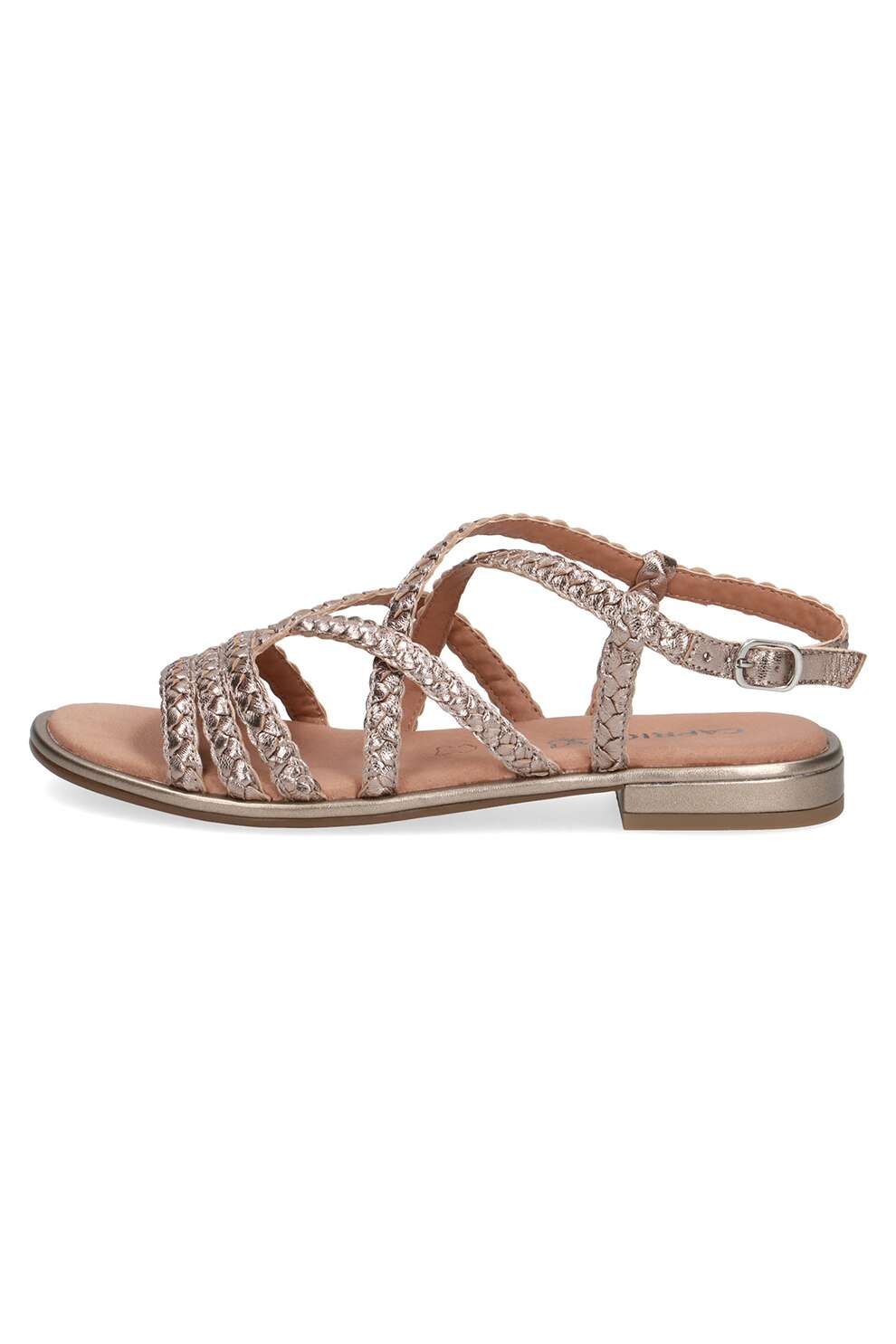 Caprice, Sandale slingback de piele