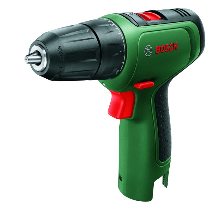 Bosch EasyDrill 1200 akkus fúró, 12V, 1.5Ah, LED munkalámpa, akku és töltő nélkül