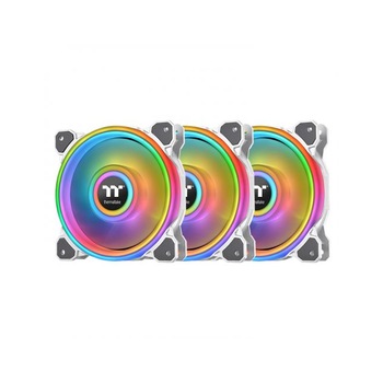 Set Ventilatoare Thermaltake Riing Quad 14 RGB Radiator Fan TT Premium Edition 3 - Alb- Controller inclus Set Ventilatoare Thermaltake Riing Quad 14 RGB Radiator Fan TT Premium Edition 3 - Alb- Controller inclus