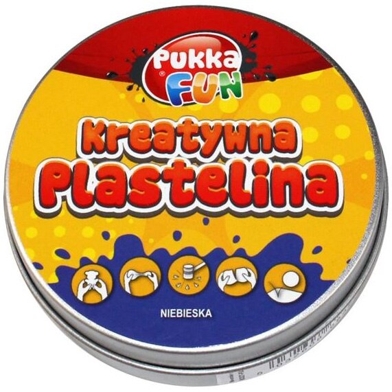 Plastilina Pukka standard 60g albastru