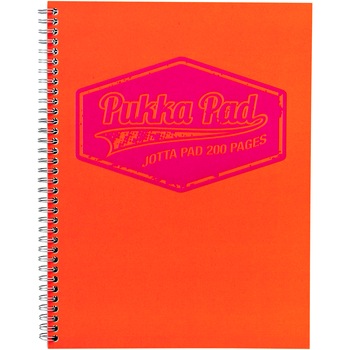 Caiet cu spirala Pukka Jotta neon A5 dictando portocaliu Caiet cu spirala Pukka Jotta neon A5 dictando portocaliu