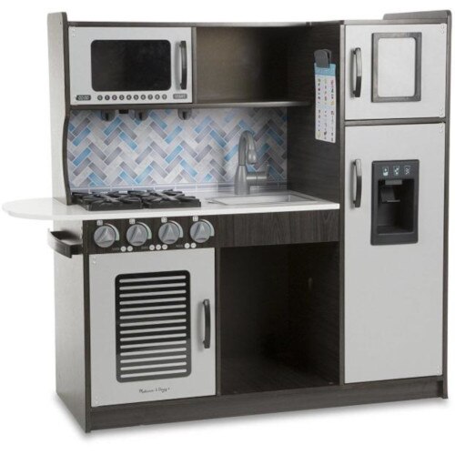 Bucatarie Melissa & Doug de Joaca pentru Copii Charcoal