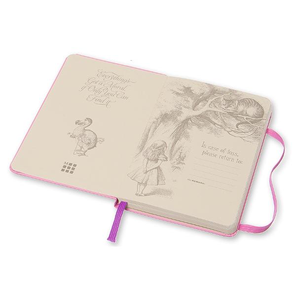 Moleskine Limited Edition Notebook Alice In Wonderland Ruled Pocket
