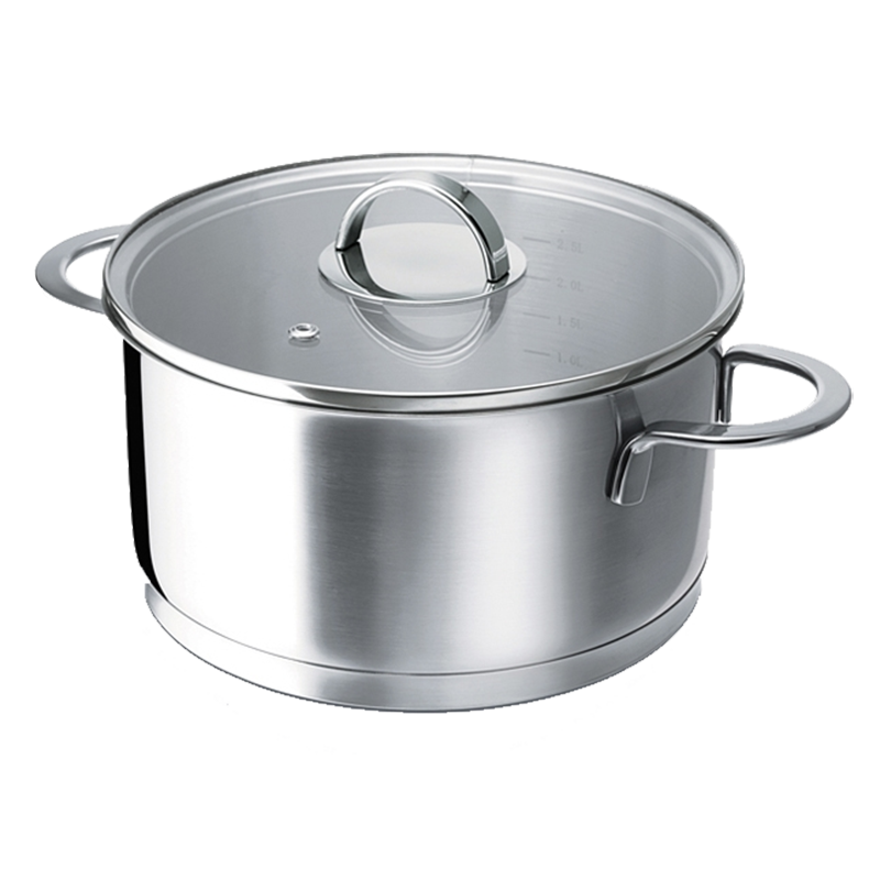 Cratita cu capac Beka Ilano, Inox 18/10, inductie, 20 cm