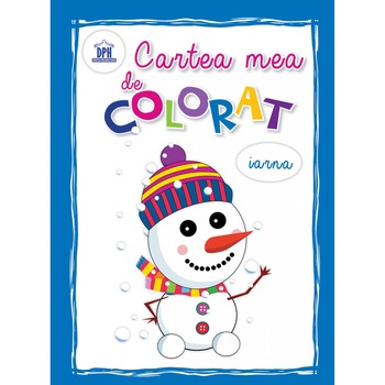 Cartea mea de colorat - Iarna Cartea mea de colorat - Iarna