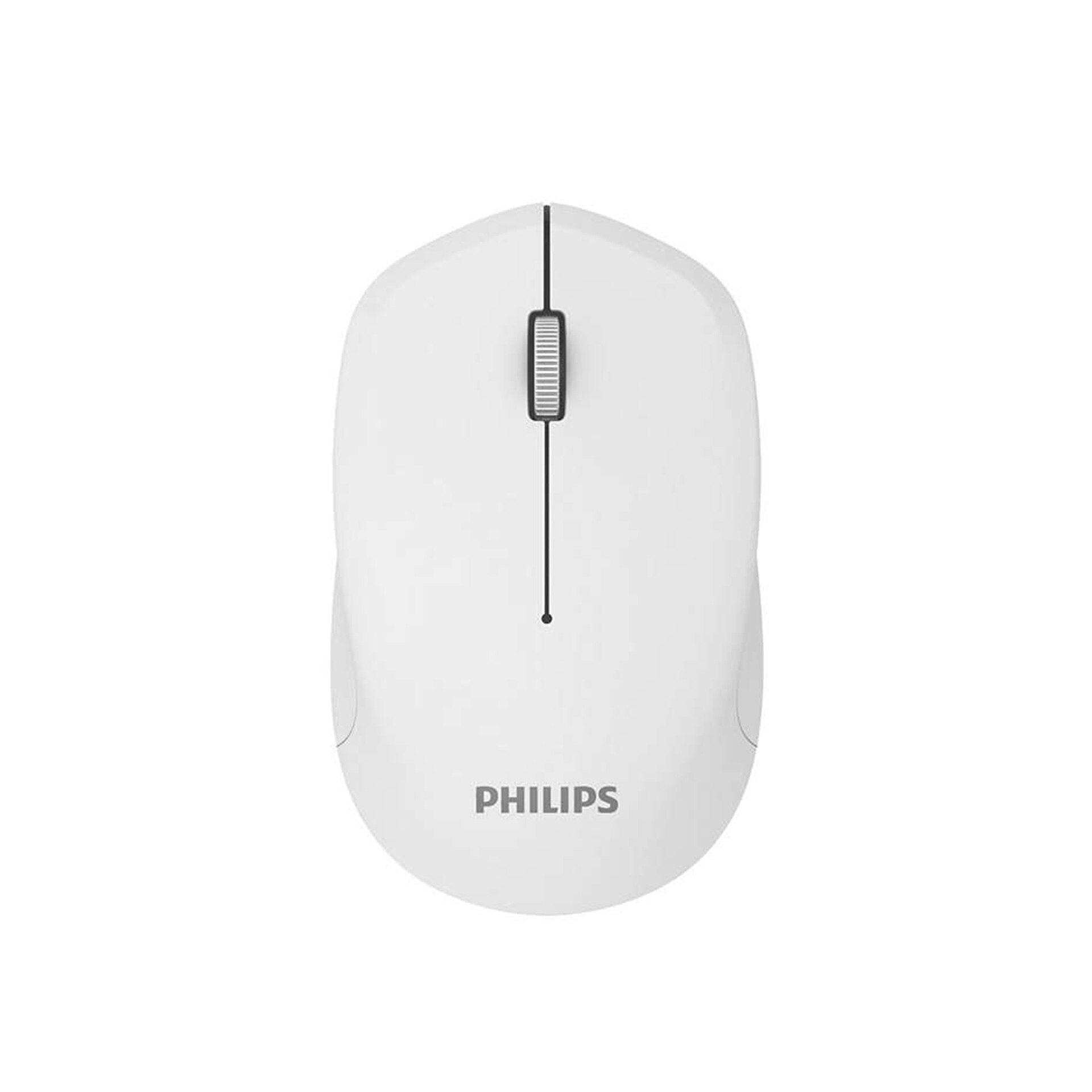 Mouse wireless Philips, M344, Optic, 1000 DPI, Alb