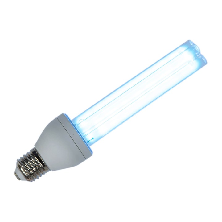 Soclu Brenner UVC-25 (E27), UV-C germicid, dezinfectant, bec sterilizant 25W (25m2)
