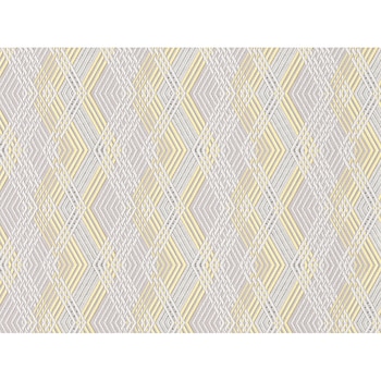 Tapet Slavyanski Oboi, Caro 352-10, model geometric romburi, multicolor, lavabil, vinil, pentru living sau dormitor, rola 5mp Tapet Slavyanski Oboi, Caro 352-10, model geometric romburi, multicolor, lavabil, vinil, pentru living sau dormitor, rola 5mp