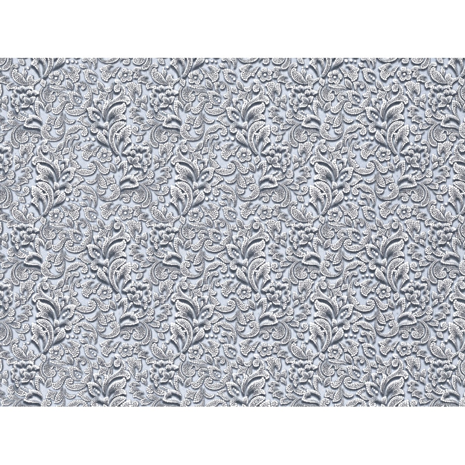 Tapet Slavyanski Oboi, Orleans 5183-10, clasic flori, gri, semilavabil, acrilic, pentru living sau dormitor, rola 5mp