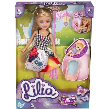 Papusa Lilia Baby Sitter Papusa Lilia Baby Sitter