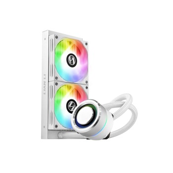 Cooler CPU Lian Li GALAHAD 240 ARGB cu apa AMD/INTEL, White Cooler CPU Lian Li GALAHAD 240 ARGB cu apa AMD/INTEL, White