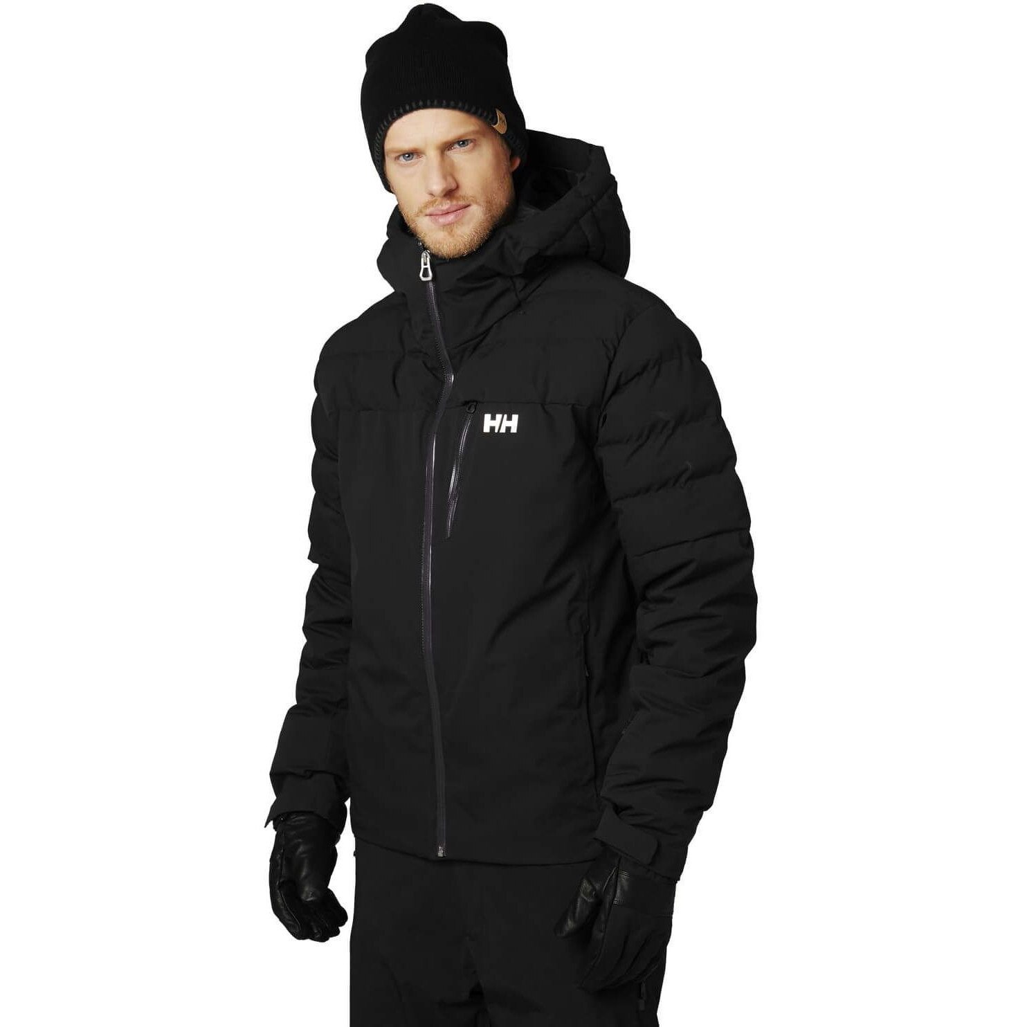 Geaca tehnologica de schi si snowboard, Helly Hansen Spitfire Lifaloft Jacket, Negru, Negru