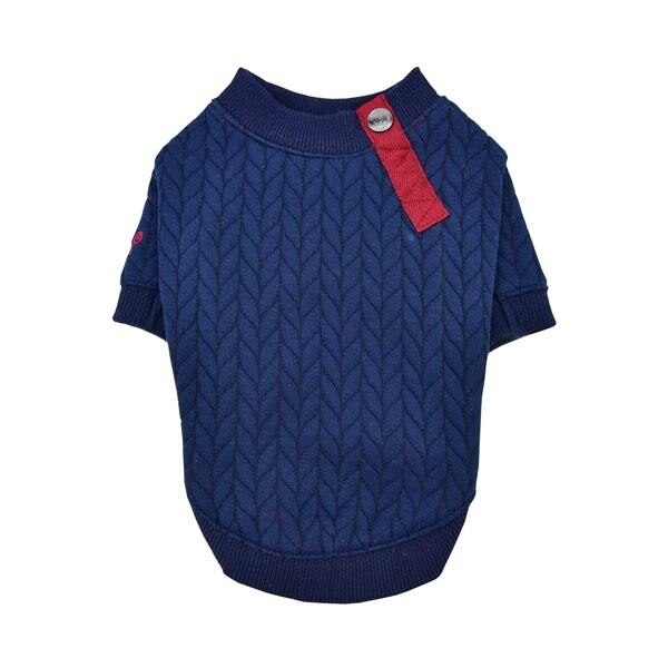 Haina caini Puppia Landon PARD-TS1557, albastru inchis, S