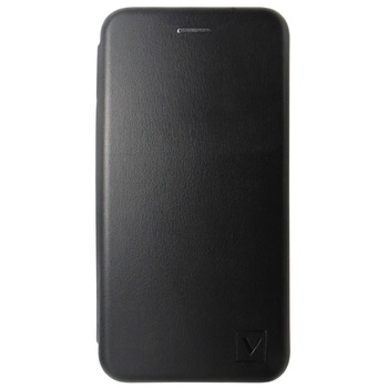 Husa tip carte cu stand Vennus Elegance neagra pentru Huawei P40 Lite Husa tip carte cu stand Vennus Elegance neagra pentru Huawei P40 Lite