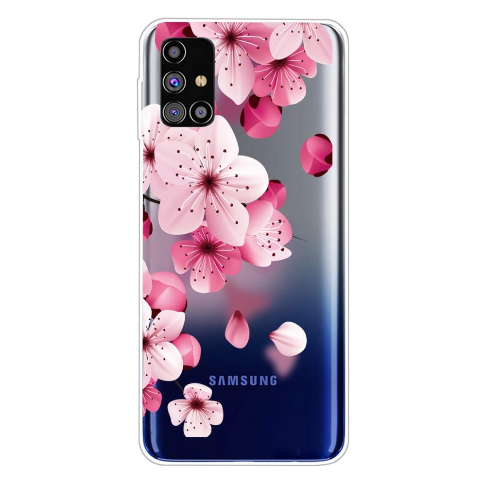 Husa Samsung Galaxy M51 model Cherry Blossom, Silicon, Antisoc, Viceversa Multicolor