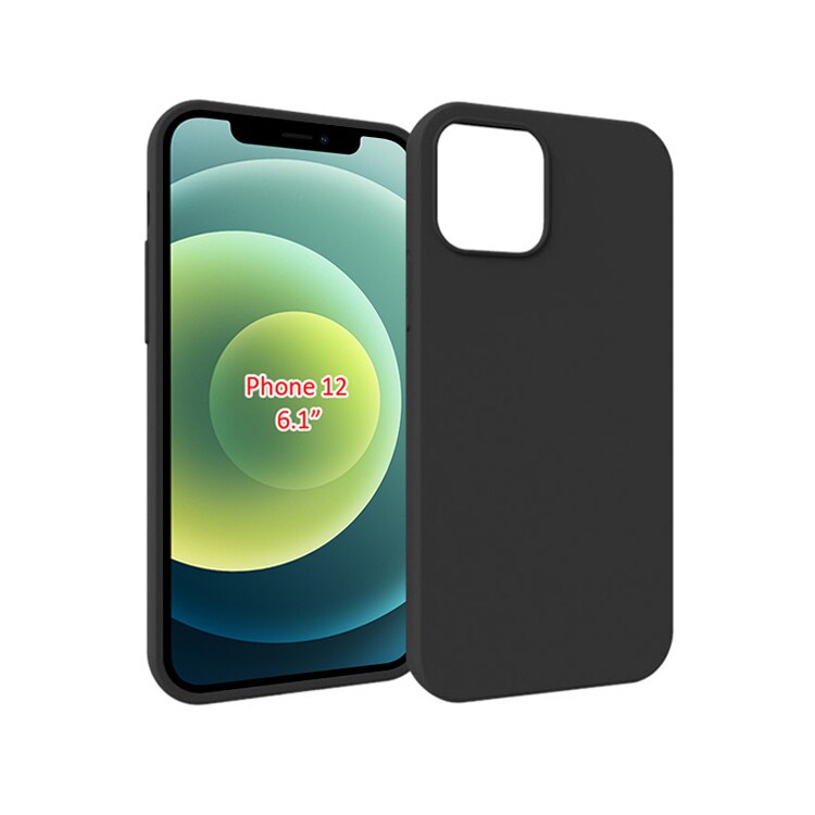 Husa telefon protectie Iphone 12 Pro Max, full silicon, protectie , acoperire integrala, calitate A+++negru