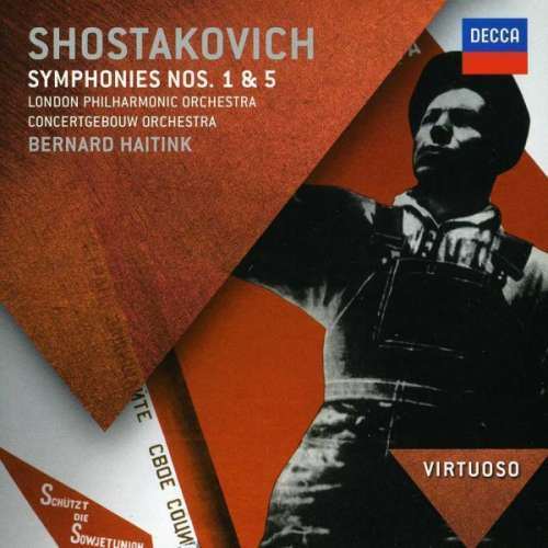 D Shostakovich - Symphonies No.1&5 (CD)
