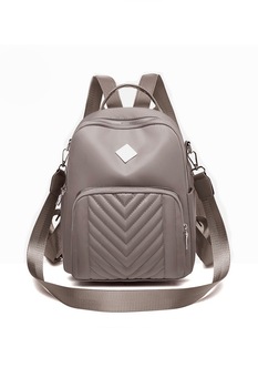 Rucsac de dama Madison bej din material textil impermeabil perfect pentru scoala, vacanta, 30 x 23 x 9 cm Rucsac de dama Madison bej din material textil impermeabil perfect pentru scoala, vacanta, 30 x 23 x 9 cm