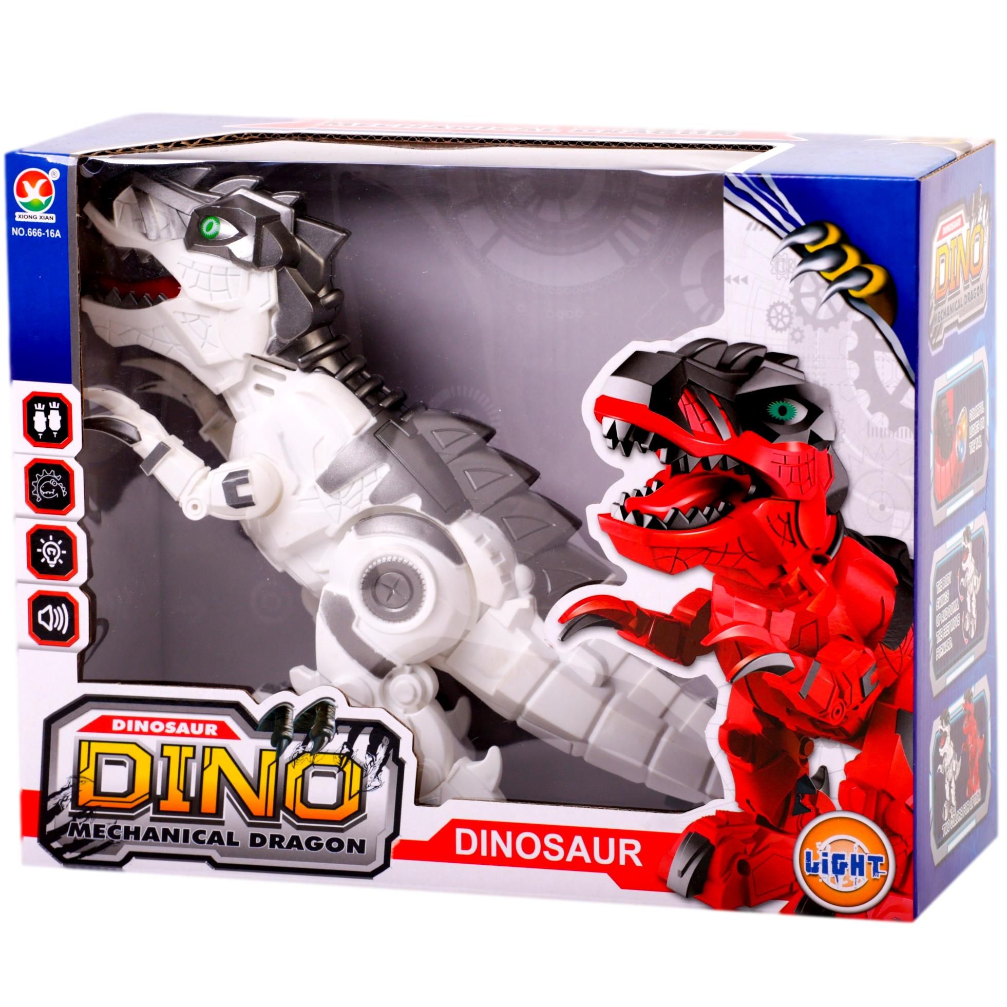 Figurina Dinozaur care merge cu sunet si lumini