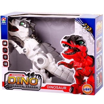 Figurina Dinozaur care merge cu sunet si lumini Figurina Dinozaur care merge cu sunet si lumini