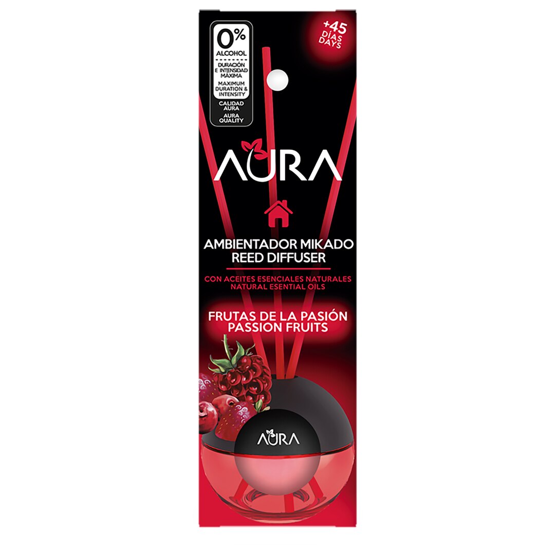 Odorizant sfera 0% alcool Aura, Fructe rosii 20 ml,+ 45 zile