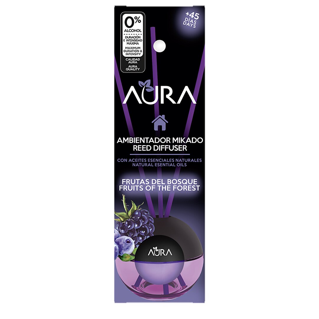 Odorizant sfera 0% alcool Aura, Fructe de padure 20 ml,+ 45 zile