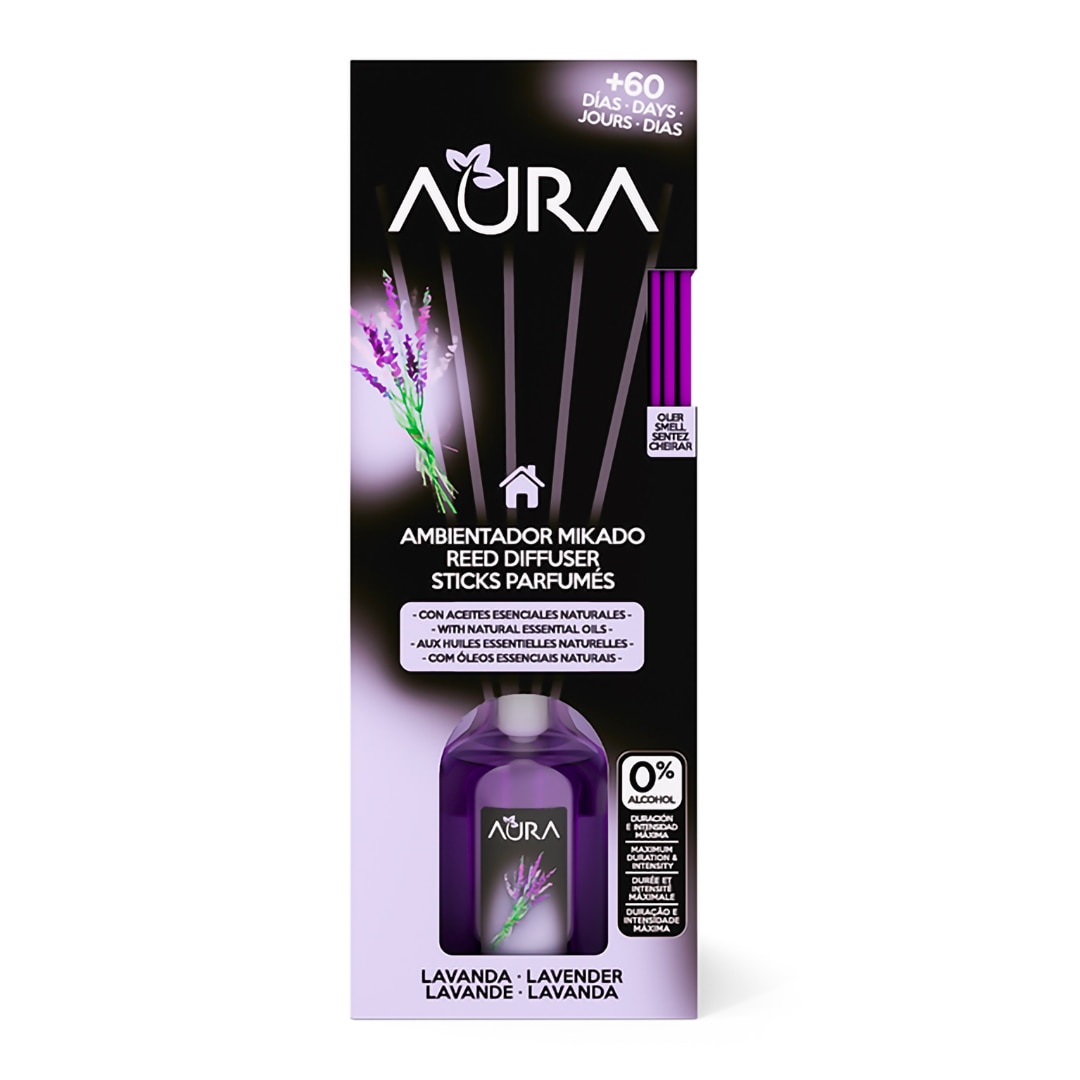 Odorizant sfera 0% alcool Aura, Lavanda 50 ml,+ 60 zile