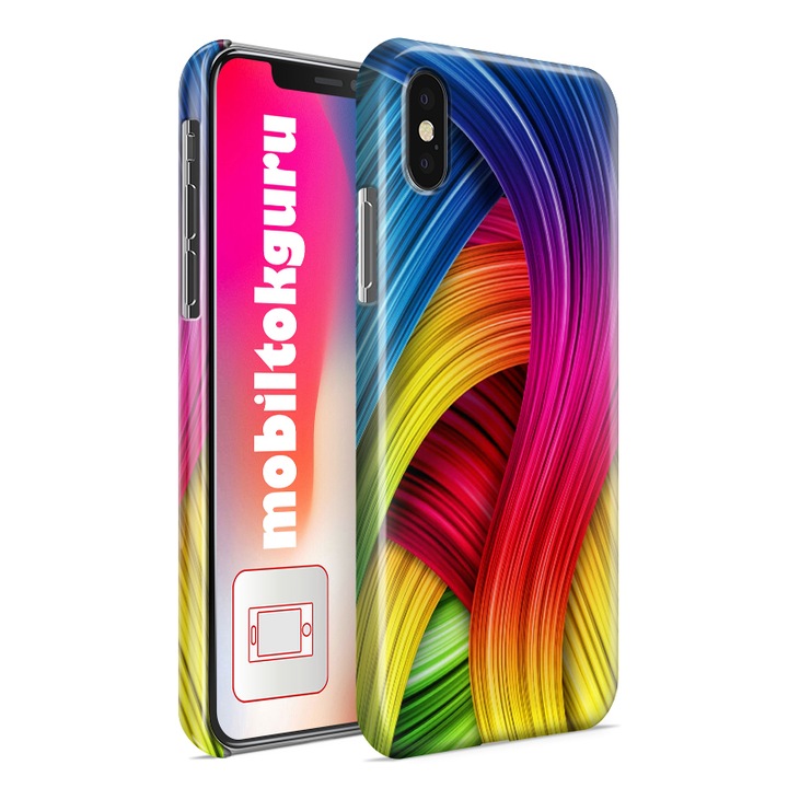 Absztrakt mintás iPhone 5s telefontok tok hátlap 24