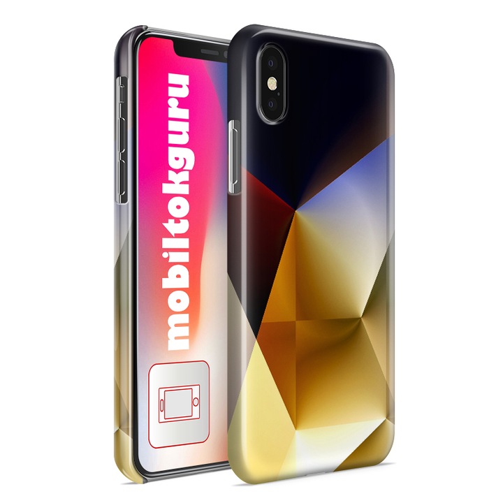 Absztrakt mintás iPhone 5s telefontok tok hátlap 28