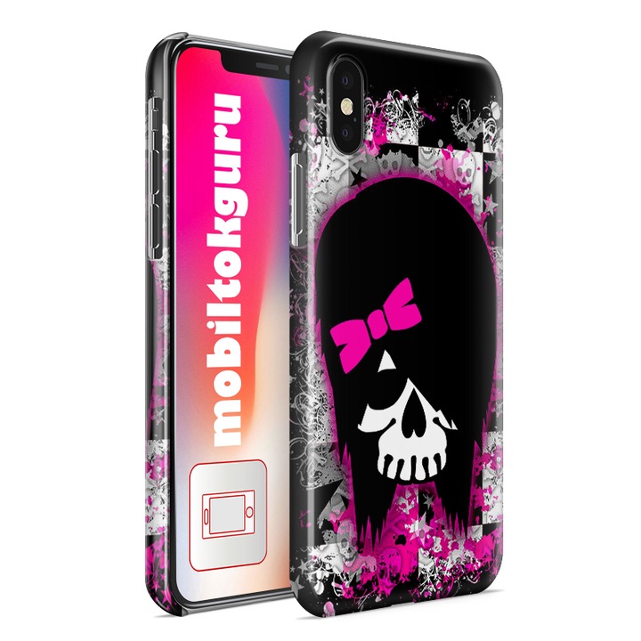 Emo Skull Калъф за телефон Huawei Y5 II Заден капак 2