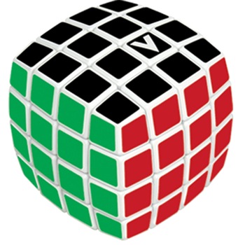 Cub Rubik V-Cube, 4 x 4, format rotunjit Cub Rubik V-Cube, 4 x 4, format rotunjit
