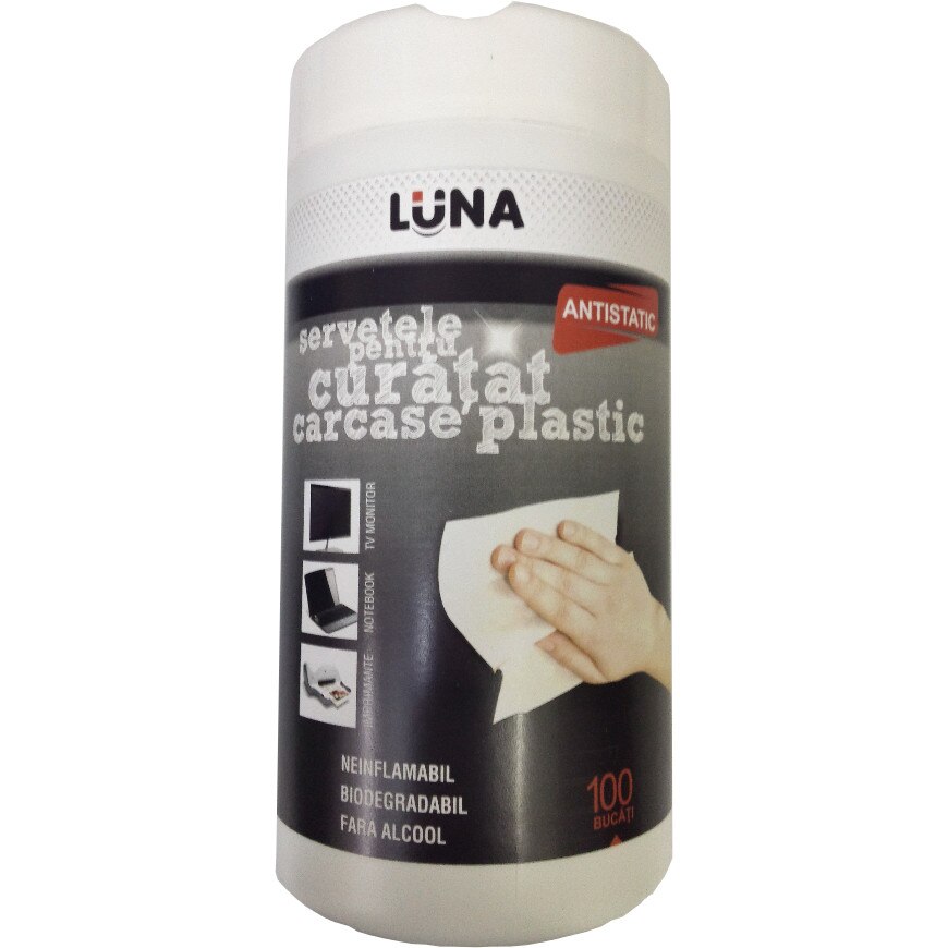 Servetele umede pentru curatat carcase de plastic AF LUNA APCC100FR