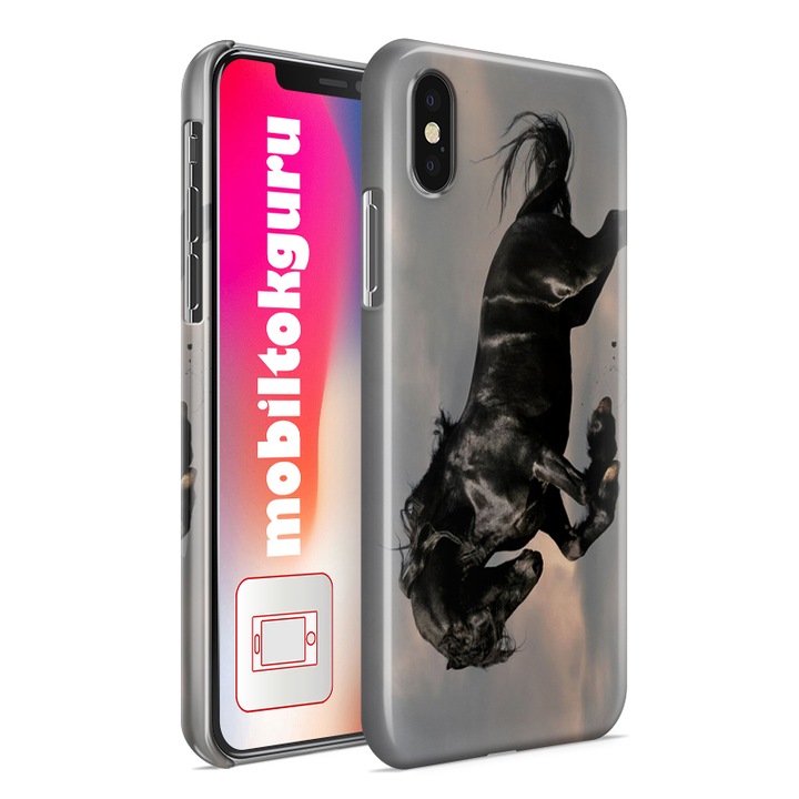 Husa din spate husa telefon cal negru Samsung Galaxy J5 2016 4