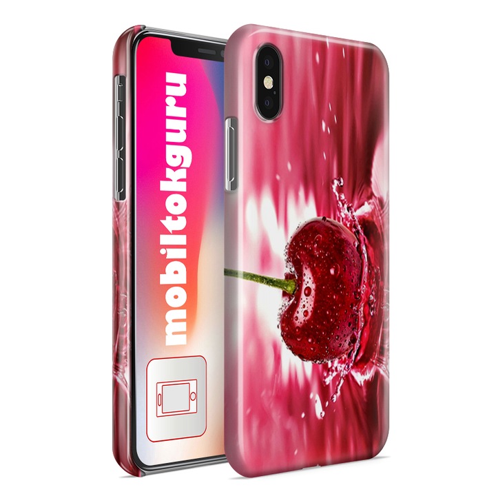 Cseresznye iPhone 5s telefontok tok hátlap 1