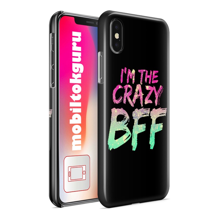 Sunt prietenul nebun al carcasei pentru telefon Samsung Galaxy Note 9 husa din spate 1