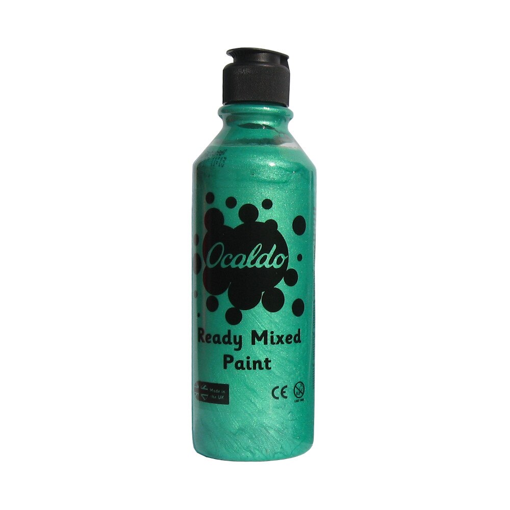 Tempera 300 ml, verde perla, Ocaldo