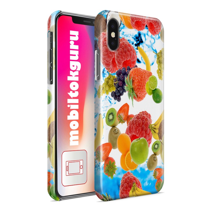 Husa din spate pentru telefon Samsung Galaxy J3 2016 amestec de fructe 4