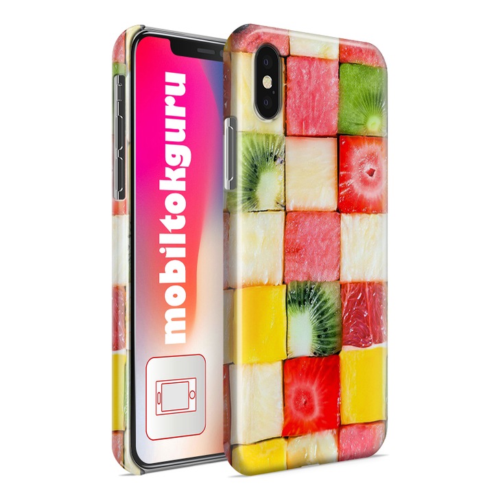 Husa din spate husa telefonului Huawei P8 cuburi de fructe 1