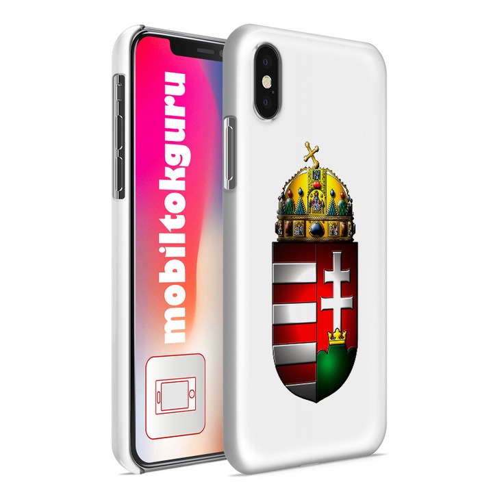 Magyar címer iPhone 5s telefontok tok hátlap 7