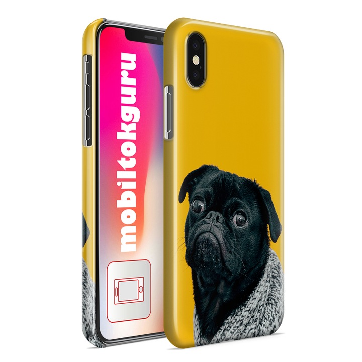 Mopsz iPhone 5s telefontok tok hátlap 4